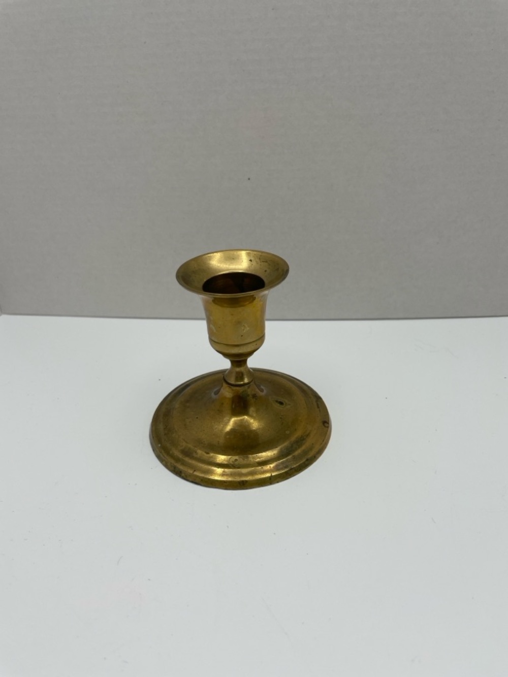 Brass Candlestick Set - Vintage Brass/Gold Home Accents - Picture 15 of 16